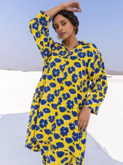 Natalie Slub Long Shirt - Comfort Fit