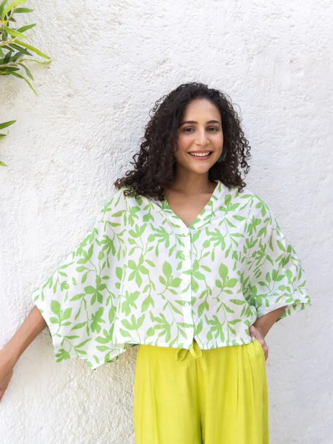 Natsumi Modal Poncho Top