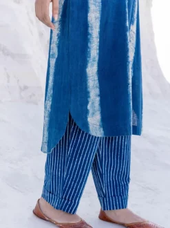 Neela Cotton Folded Trousers