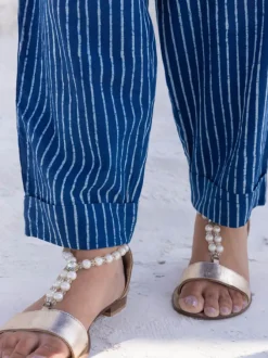 Neela Cotton Folded Trousers