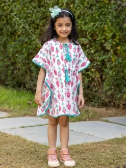 Nemo Organic Cotton Block Printed Kaftan
