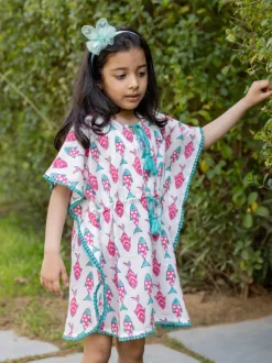 Nemo Organic Cotton Block Printed Kaftan