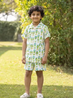 Noddy Organic Cotton Block Printed Co-ord Set
