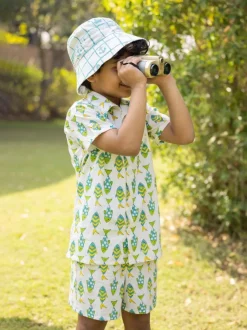 Noddy Organic Cotton Block Printed Co-ord Set