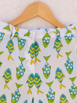 Noddy Organic Cotton Block Printed Co-ord Set