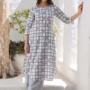 Nora Hand Block Cotton Kurta