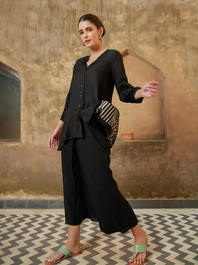 Olive Smocking Top