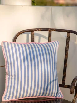 Pastel Swirl Cotton Cushion Cover