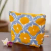 Patchouli Cotton Travel Pouch