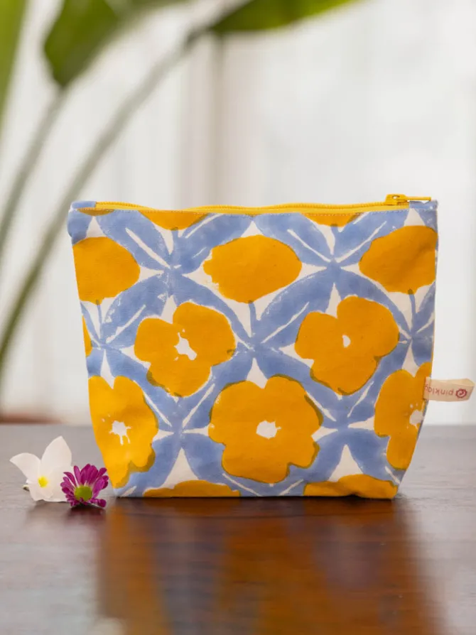 Patchouli Cotton Travel Pouch