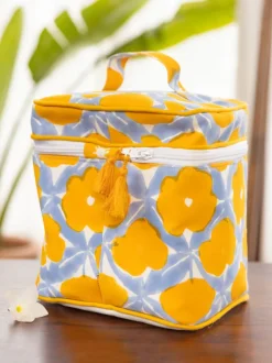 Patchouli Cotton Travel Vanity Case