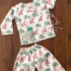 Pawprints Organic Cotton Angrakha Set