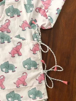 Pawprints Organic Cotton Angrakha Set