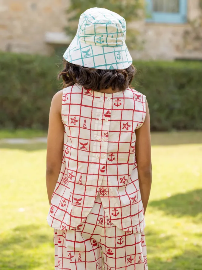 Perry Organic Cotton Block Printed Co-ord Set