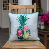 Pineapple Blast Cotton Cushion Cover - 16 Inch