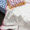 Pink Giraffe Organic Cotton Dohar