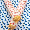 Pink Giraffe Organic Cotton Infant Bolster Cover - Set of 2