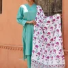 Pink Kamal Hand Block Printed Modal Dupatta