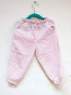 Pink Polka Organic Cotton Comfort Pants