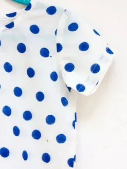 Polka Love Organic Cotton Block Printed Top & Shorts Set