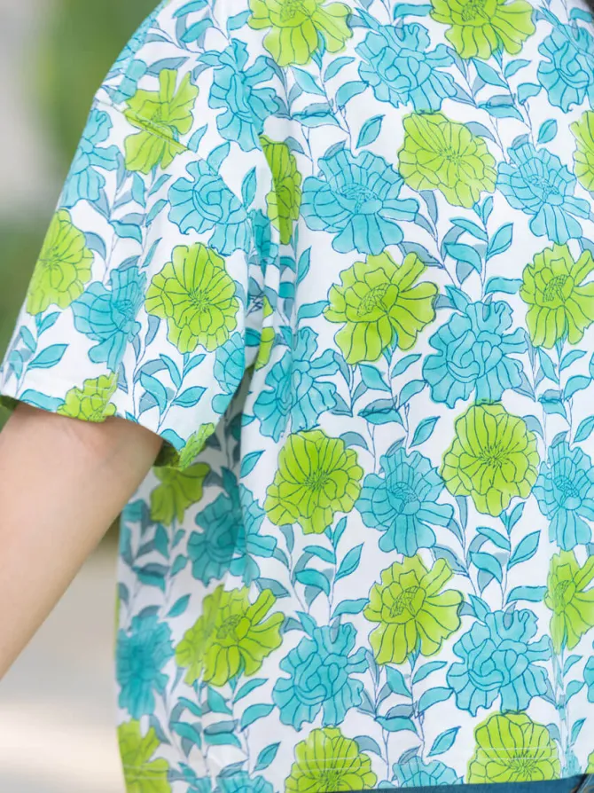 Prerna Hand Block Printed T-shirt