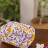 Purple Pine Cotton Travel Case