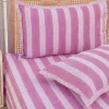 Purple Stripes Cotton Bedsheet