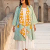 Rahi Block Printed Waterfall Reversible Shrug