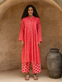 Rani Cotton Pintuck Kurta