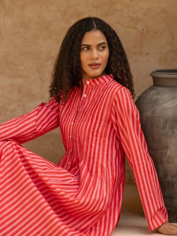 Rani Cotton Pintuck Kurta