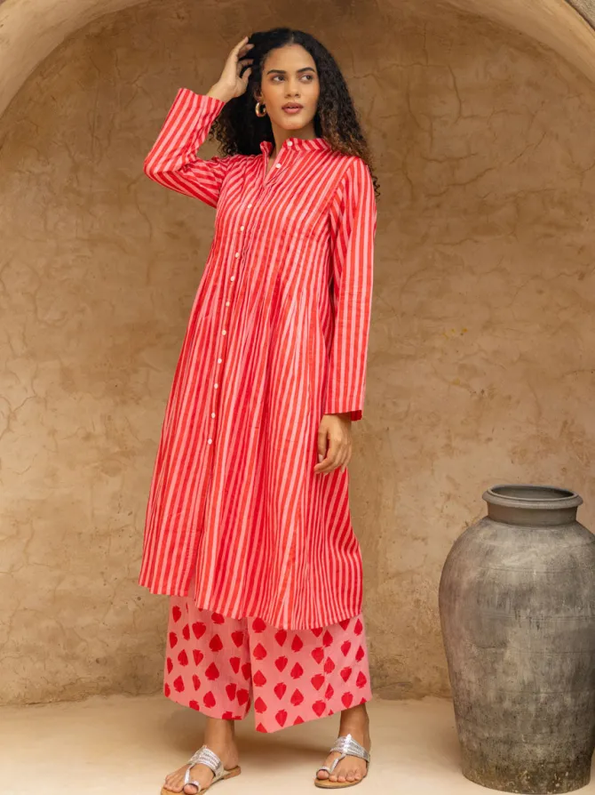 Rani Cotton Pintuck Kurta