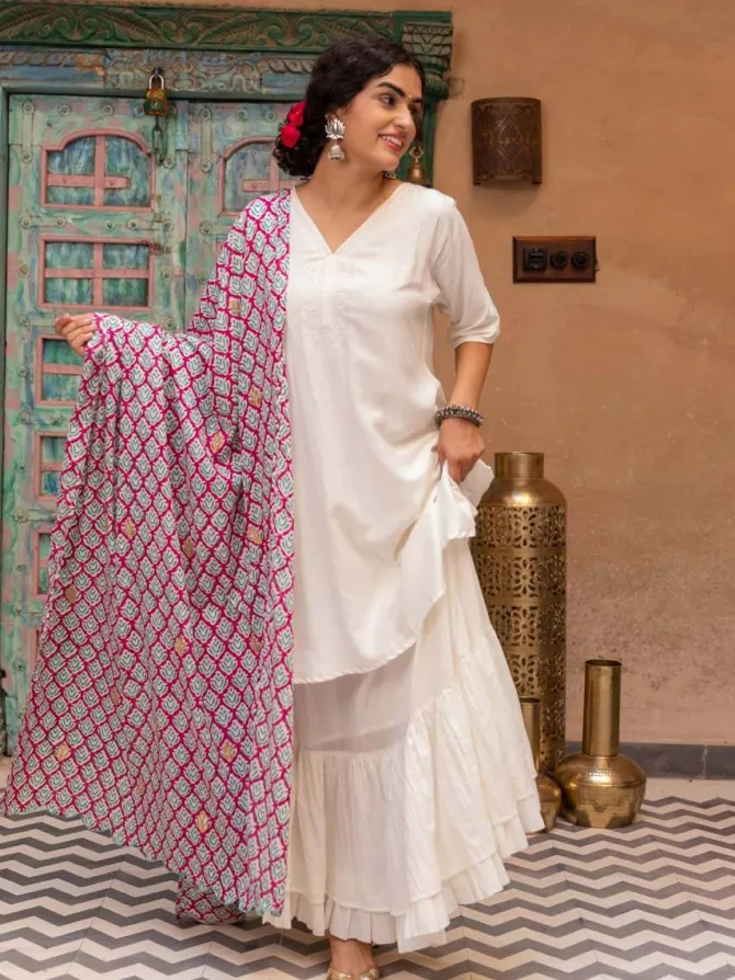 Rani Jaal Modal Dupatta