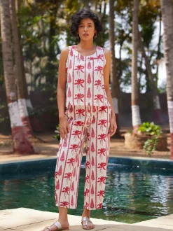 Ravello Block Printed Co-ord Set of 2