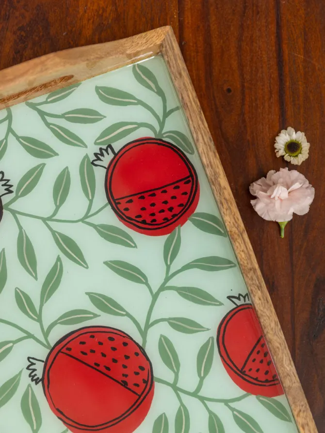 Roshanara Wooden Tray