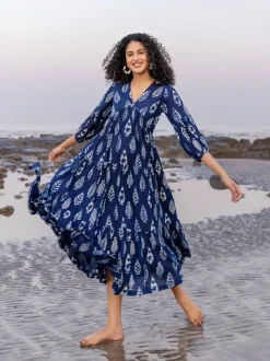 Rumi Indigo Modal Maxi Dress
