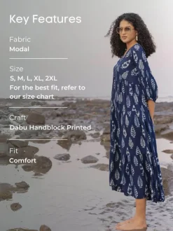 Rumi Indigo Modal Maxi Dress