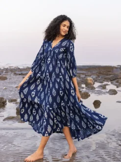 Rumi Indigo Modal Maxi Dress