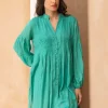 Saanvi Pintuck Shirt Kurta