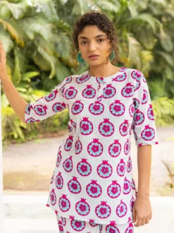 Saathiya Block Printed Cotton Top