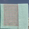 Sacred Lotus Block Printed Cotton Quilt