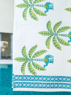 Sahara Nights Waffle Cotton Bath Towel