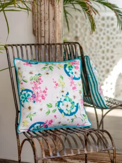 Sakura Cotton Cushion Cover - 16 Inch