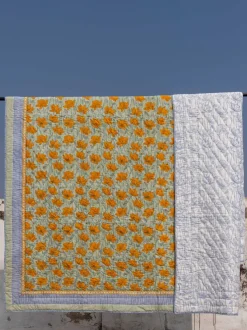 Samriddhi Block Printed Cotton Quilt