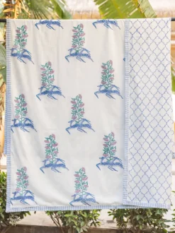 Sarang Block Printed Muslin Dohar