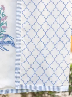 Sarang Block Printed Muslin Dohar