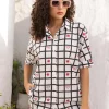 Scarlette Hand Block Printed Cotton Shirt