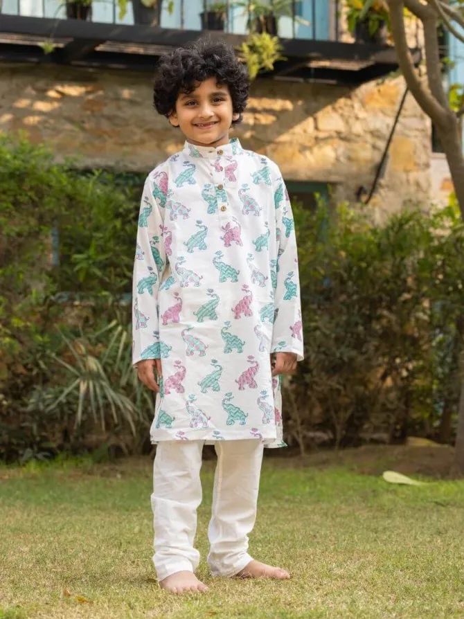Scurry Organic Cotton Long Kurta
