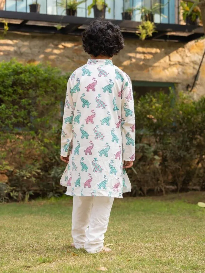 Scurry Organic Cotton Long Kurta