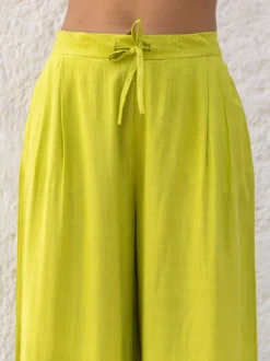 Seira Slub Palazzo Pants