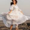 Senorita Balloon Sleeve Dress
